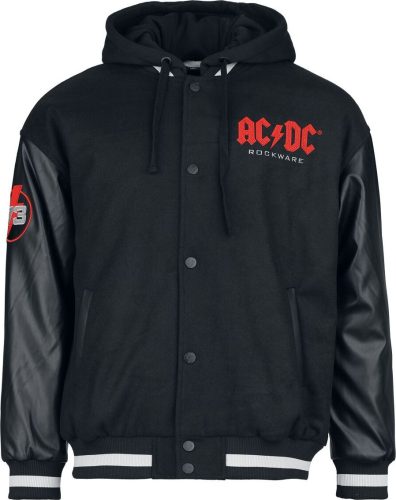 AC/DC EMP Signature Collection College bunda cerná/šedá