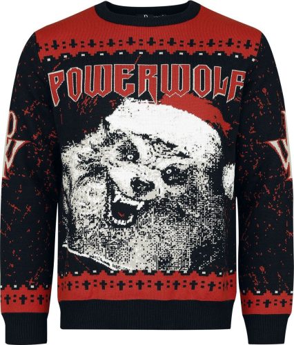 Powerwolf Holiday Sweater 2024 Pletený svetr vícebarevný