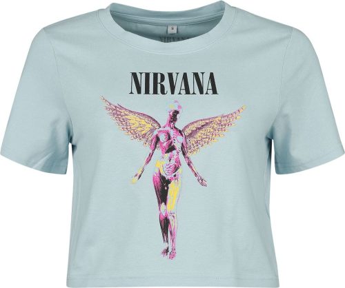 Nirvana In Utero Dámské tričko modrá