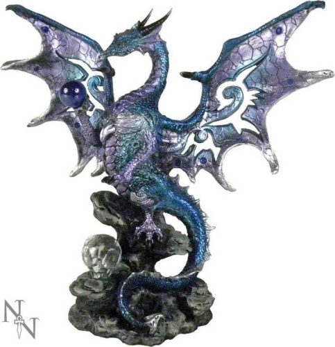 Nemesis Now Blue Dragon Protector Socha vícebarevný