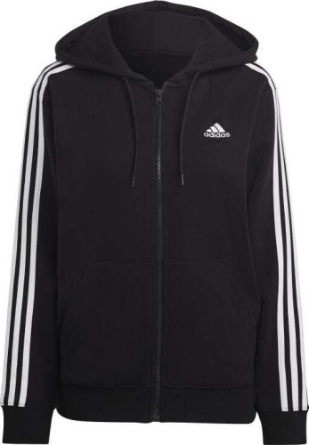 Adidas W 3S FT FZ R HD Dámská mikina s kapucí na zip černá